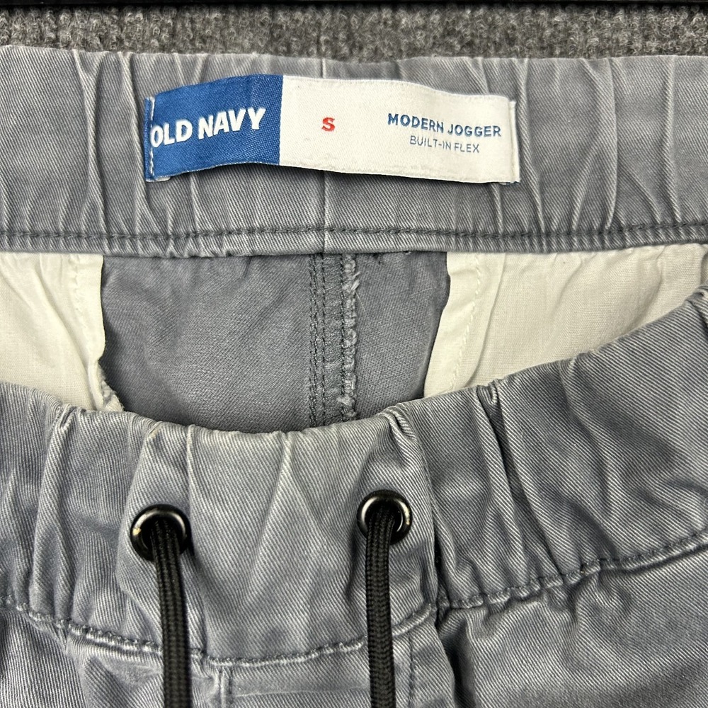Old Navy Modern Jogger Built-In Flex Dark Gray Pants Mens Size Small - Picture 5 of 13